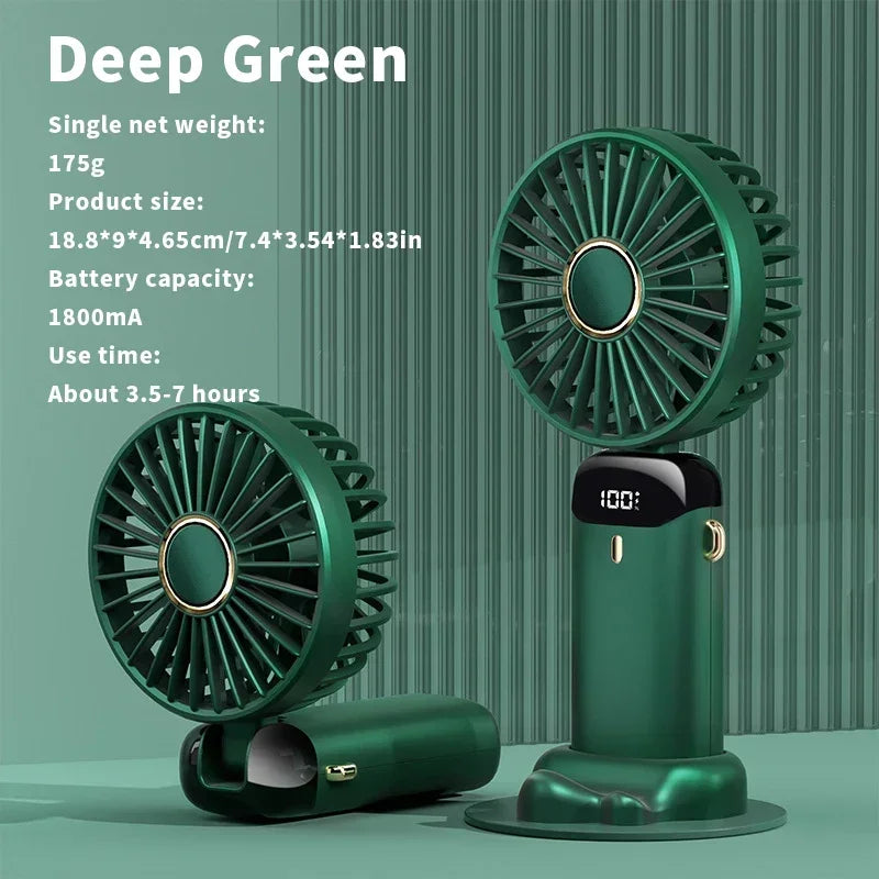 Ventilateur de cou Venifresh porté autour du cou, mains libres